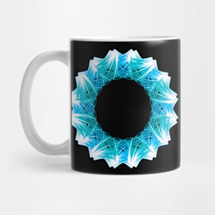 Blue mandala Mug